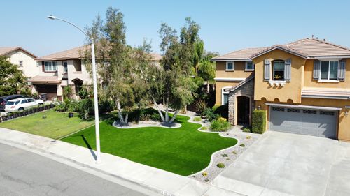 Concrete Edging for Aidan Jade Landscaping in Riverside County, CA