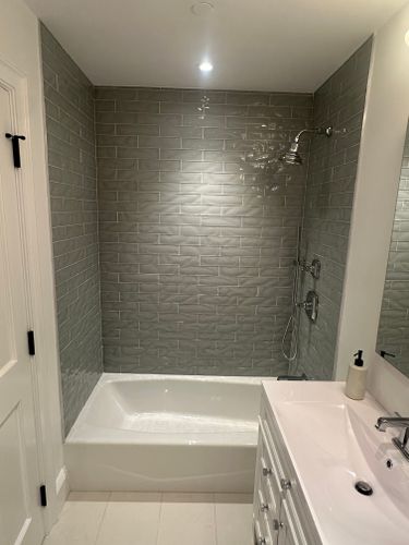 Bathroom Tiling for Reliable Tile & Remodeling, LLC in Boston, MA