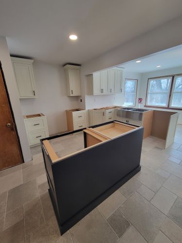 Kitchen and Bathroom Renovations for DLN Home Remodeling in Peru, IL