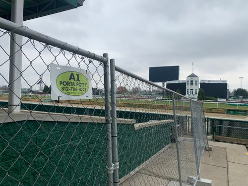 Temporary Fencing for A1 Porta Potty in Louisville, KY