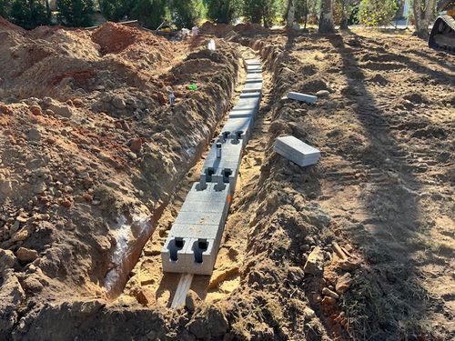 Septic Installation for Barnes Backhoe & Grading in Taylorsville, NC