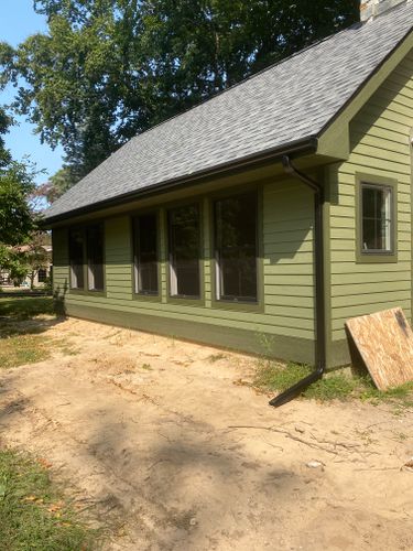 5 Inch Seamless Gutter for KC Custom Exteriors  in Muskegon, MI