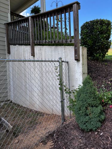 Retaining Walls for Alpine Fence in Dahlonega, GA