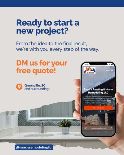 General and Commercial Remodeling for Raad's Painting & Home Remodeling in Greenville, SC
