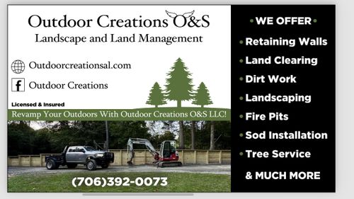  for Outdoor Creations O&S LLC in Smith Station, AL