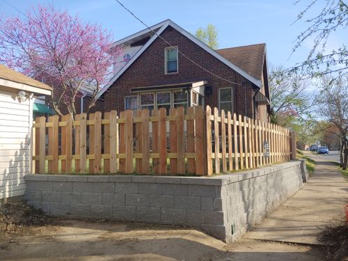 Fence Installation for VQ Land & Stone in St. Louis, MO