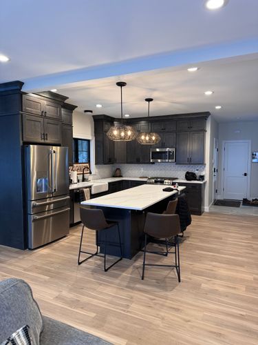 Cabinet Painting for Caruso Painting in West Springfield, MA