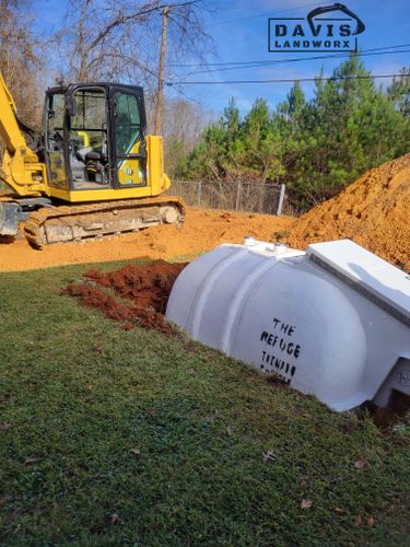 Excavation for Davis Landworx in Clanton,  AL