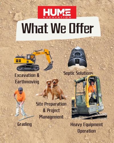 Residential & Commercial Excavation for Hume Excavation in North Hampton, NH