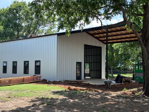 Metal Building Welding and Fabricating for BCS Construction in Springtown, TX