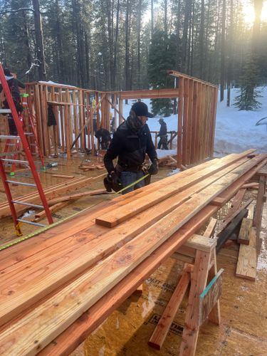 Framing for Barraza Construction Inc in Truckee, CA