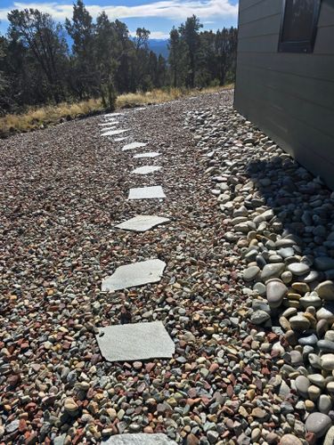Landscaping for LRS: Landscape, Rescue, Snow in Silt, CO