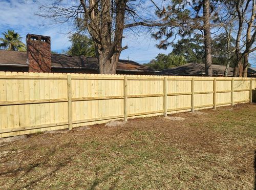 Fence Installation for Bayou Bill's Fencing in Crestview, FL
