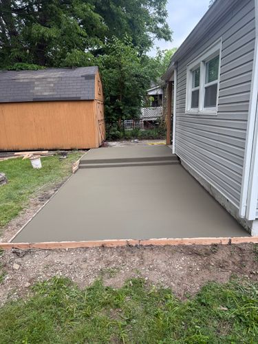 Concrete Slab Construction for Immaculate Concrete and Construction in Troy, IL