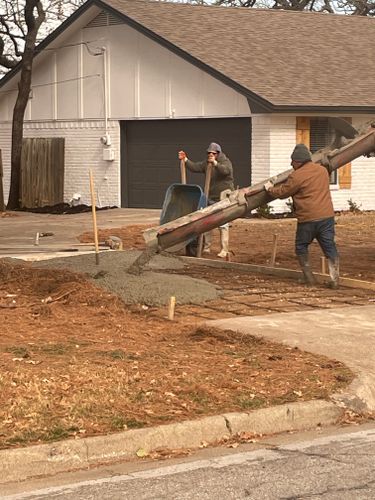 Concrete for Revival Remodeling and Roofing in Grapevine, TX
