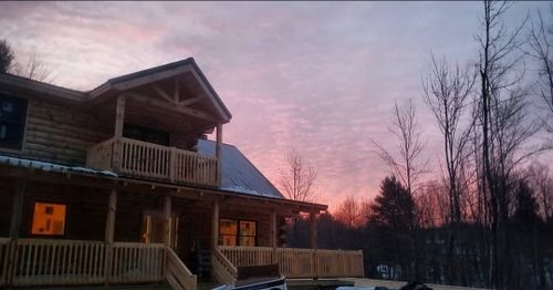 Custom Log Homes for McKenna General Contracting in Readfield, ME