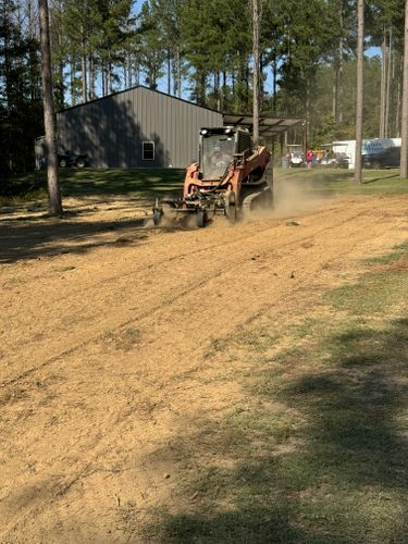 Excavation for Big Munchie Landworx in Jackson, MS