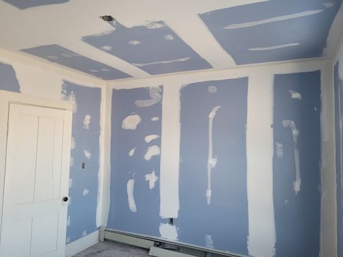 Sheetrock Repair, Taping & Mudding for Taping & Painting Home Improvement in Plattsburgh, New York