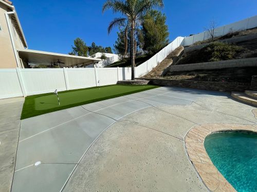 Artificial Turf Installation for Aidan Jade Landscaping in Riverside County, CA