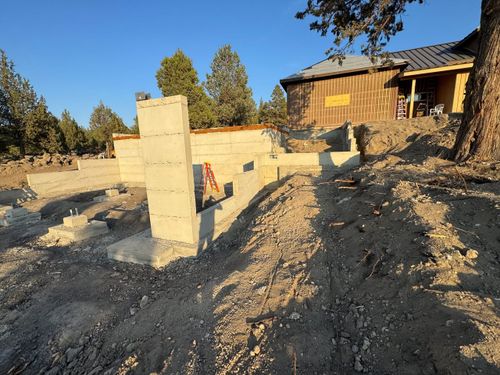 Foundation Work for TJR Concrete and Construction in Bend, OR