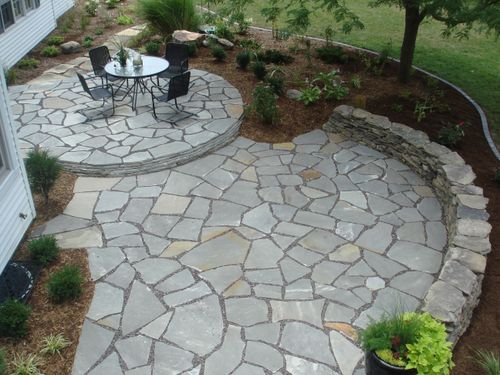 Natural Stone Hardscape for DG Stone & Landscaping Designs in DuPage County, Illinois