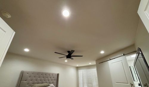 Recessed lighting installation for ORCO Electrical Contractors LLC in Mesa, AZ