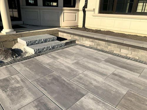 Step Installation for Alvarez Pavingstone INC. in Lyons, IL