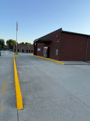 Line Striping for Midwest Line Striping LLC in Spirit Lake, IA