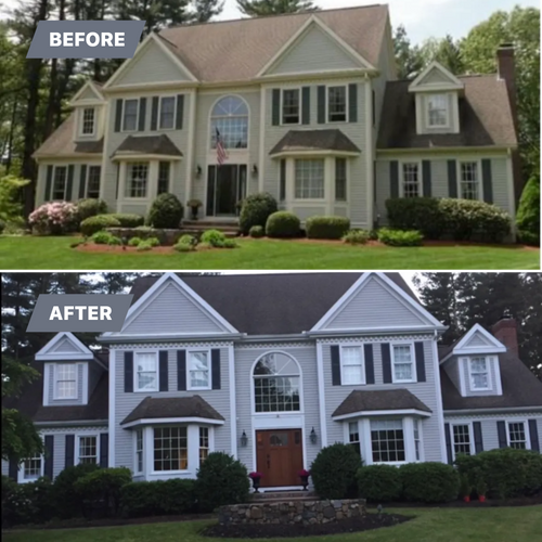 Exterior Painting for Peterson Painting Company in Peabody, Massachusetts