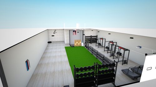 Commercial Gym Design & Build for Beachside Interiors Design & Remodeling in Newport Beach, CA