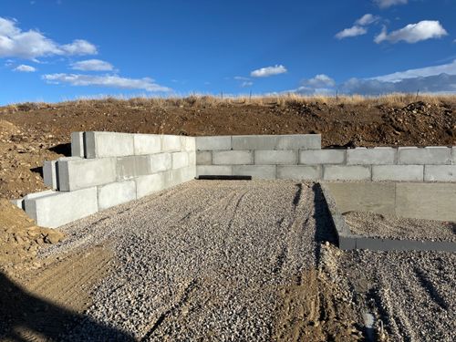 Foundation Digging for Z & S Construction in Billings Heights, MT