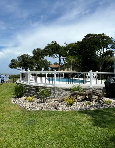 Landscaping for JND Transformation Landscapes & Hardscapes LLC in Cedar Point, NC