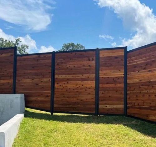 Fencing for J and R Co. in San Antonio,  TX