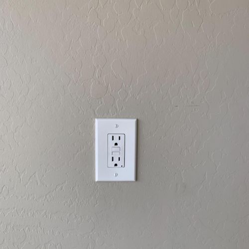 Interior outlet installations for ORCO Electrical Contractors LLC in Mesa, AZ