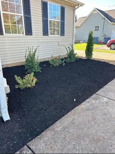 Mulch Installation for MLC in Murfreesboro, TN