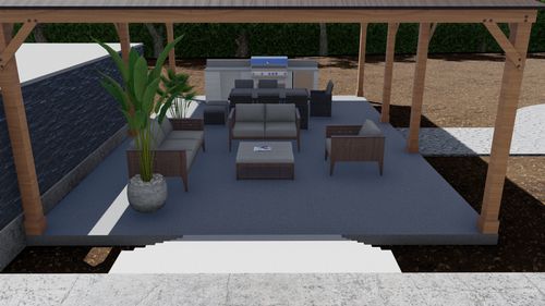 3D Landscape Design for Guzman's Landscaping Services in Austin, TX