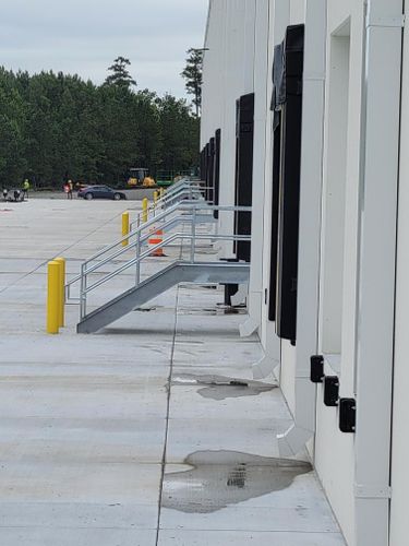 Structural Stair and Rail Erecting for Simpson Steel Services LLC in Archdale, NC
