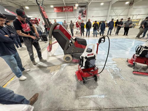 Concrete Polishing for Universal Flooring Inc. in Sacramento, CA