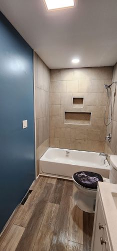 Bathroom Renovation for Santiago Construction LLC in Valparaiso, IN