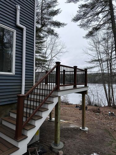 Deck & Patio Installation for 207 Improvement in Falmouth, ME
