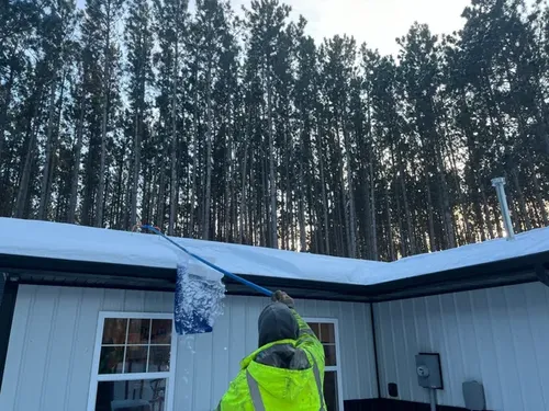 Snow Plowing for BRO Property Services in Bemidji, MN