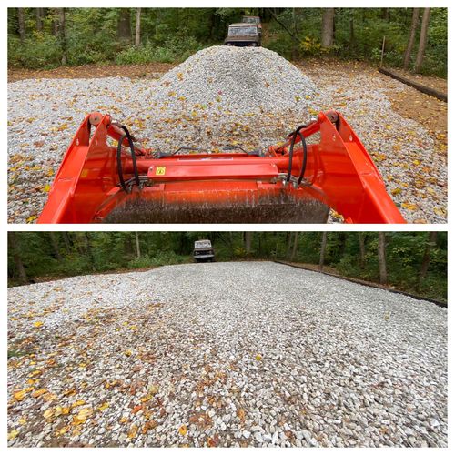 Gravel Grading and Repair for Davidson Lawn Care LLC in Greensburg, IN