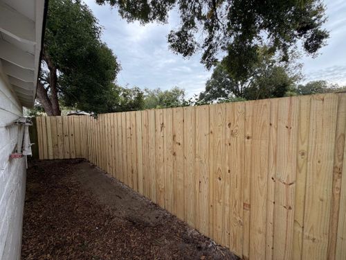 Fence Installation for K & A Landscaping, Inc. in Jacksonville, FL