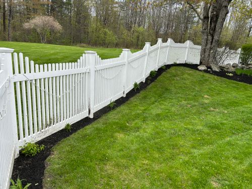 Mulch Installation for CM & Sons Landscaping LLC in Benton, ME