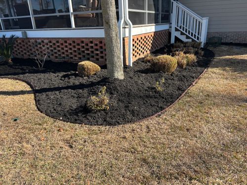 Mulch Installation for Jonathan landscaping in Lexington, South Carolina