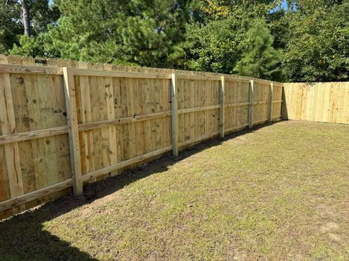 Wood Privacy for 4 In The Fire Fencing LLC in Darlington, SC