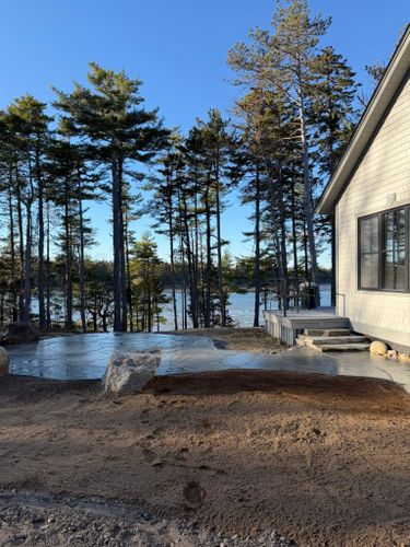 Patio Design & Construction for Organic Innovations Stonework and Design in Brunswick, ME