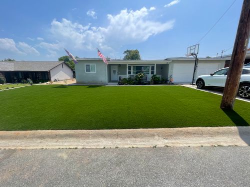 Artificial Turf Installation for Aidan Jade Landscaping in Riverside County, CA