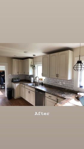 Kitchen and Cabinet Refinishing for Harmony Designs Painting in Elkhart, IN