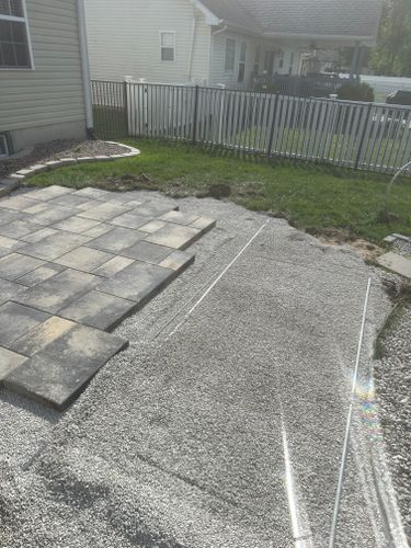 Landscape Installation for Mayfield Landscaping in Staunton, IL